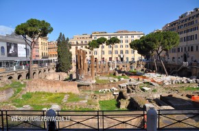 Largo di Torre Argentina aikštė Romoje