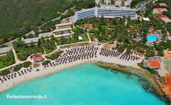 Nissi Beach Resort viešbutis, Agia Napa, Kipras