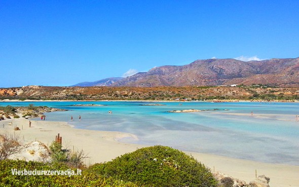 Elafonissi paplūdimys, Kreta, Graikija