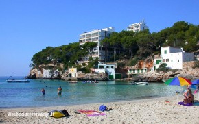 Pinos Playa viešbučio paplūdimys, Maljorka, Ispanija