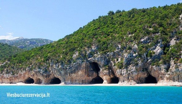 Cala Luna paplūdimys, Sardinija