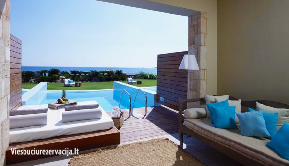 Princess Private apartamentai su vaizdu į jūrą