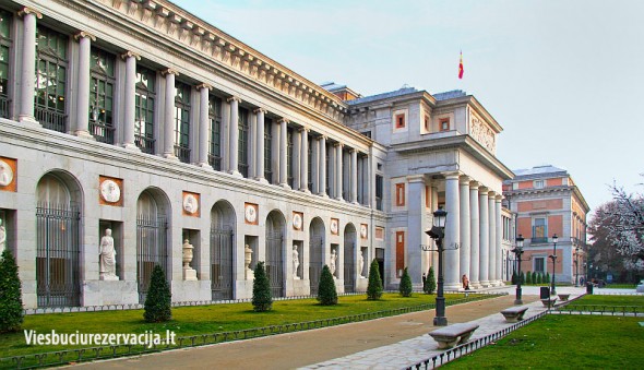 Museo del Prado - nacionalinis meno muziejus Madride