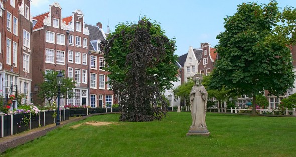 Begijnhof sodas Amsterdame