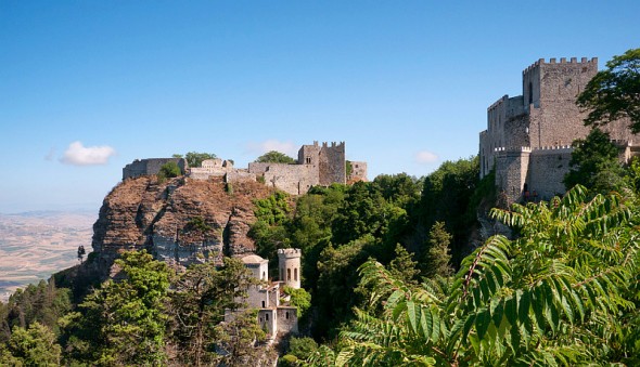 Erice pilis Sicilijoje