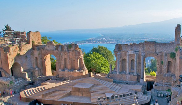 Graikų teatras (Teatro Greco), Taormina