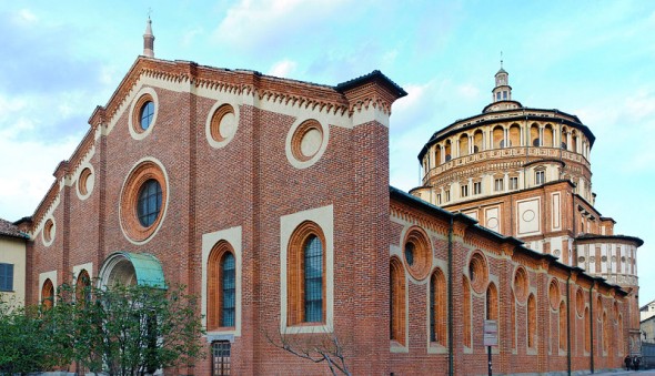 Santa Maria delle Grazie bažnyčia Milane