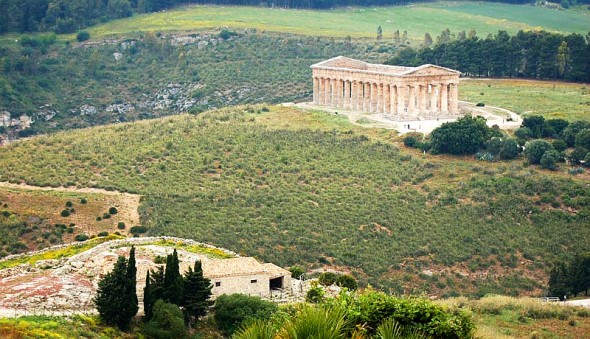 Segesta šventovė, Sicilija