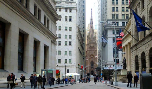 Wall Street gatvė