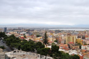 Kaljario miesto panorama