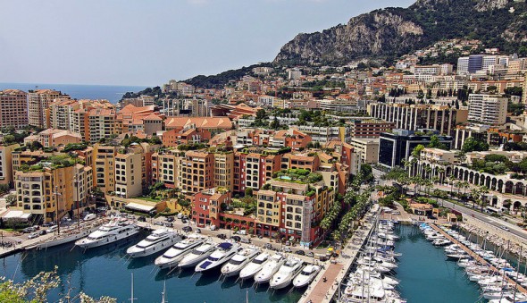 Prieplauka Fontvieille rajone, Monte Carlo, Monakas