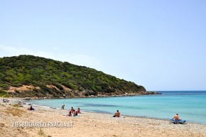Sardinijos papludimys Spiaggia Mari Pintau