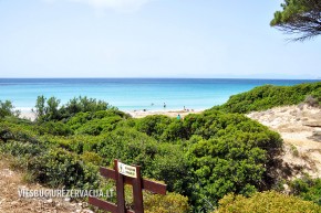 Sardinijos papludimys Spiaggia Mari Pintau