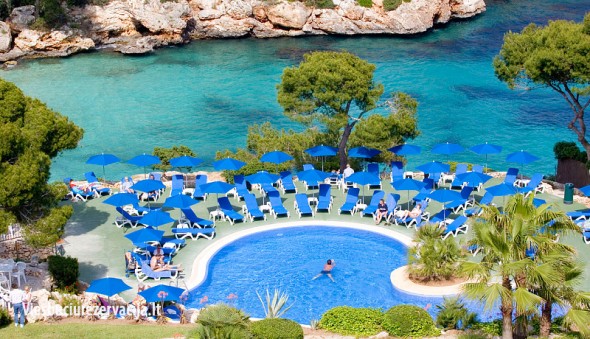 Inturotel Cala Esmeralda tik suaugusiems skirtas viešbutis Mlajorkoje